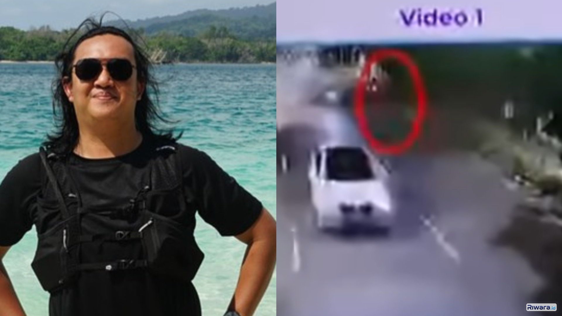 Wakil Koordinator KontraS, Andrie Yunus, menjadi korban penyiraman air keras dan Rekaman CCTV.